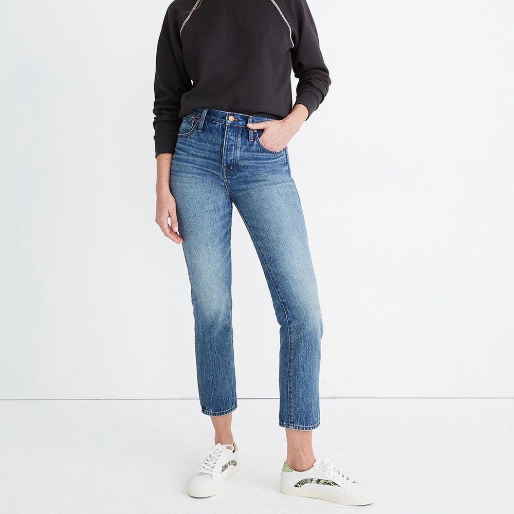 Rigid Stovepipe Madewell Jeans